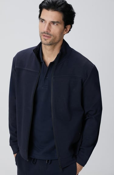  Network Erkek Lacivert N-Tech Scuba Sweatshirt