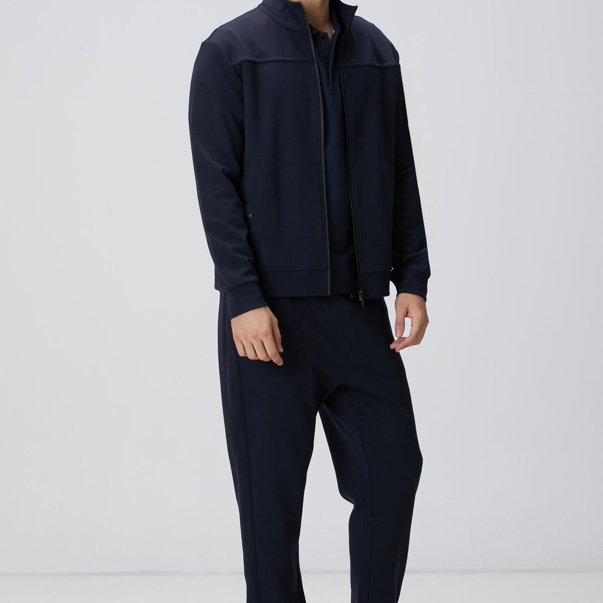 Network Erkek Lacivert N-Tech Scuba Sweatshirt