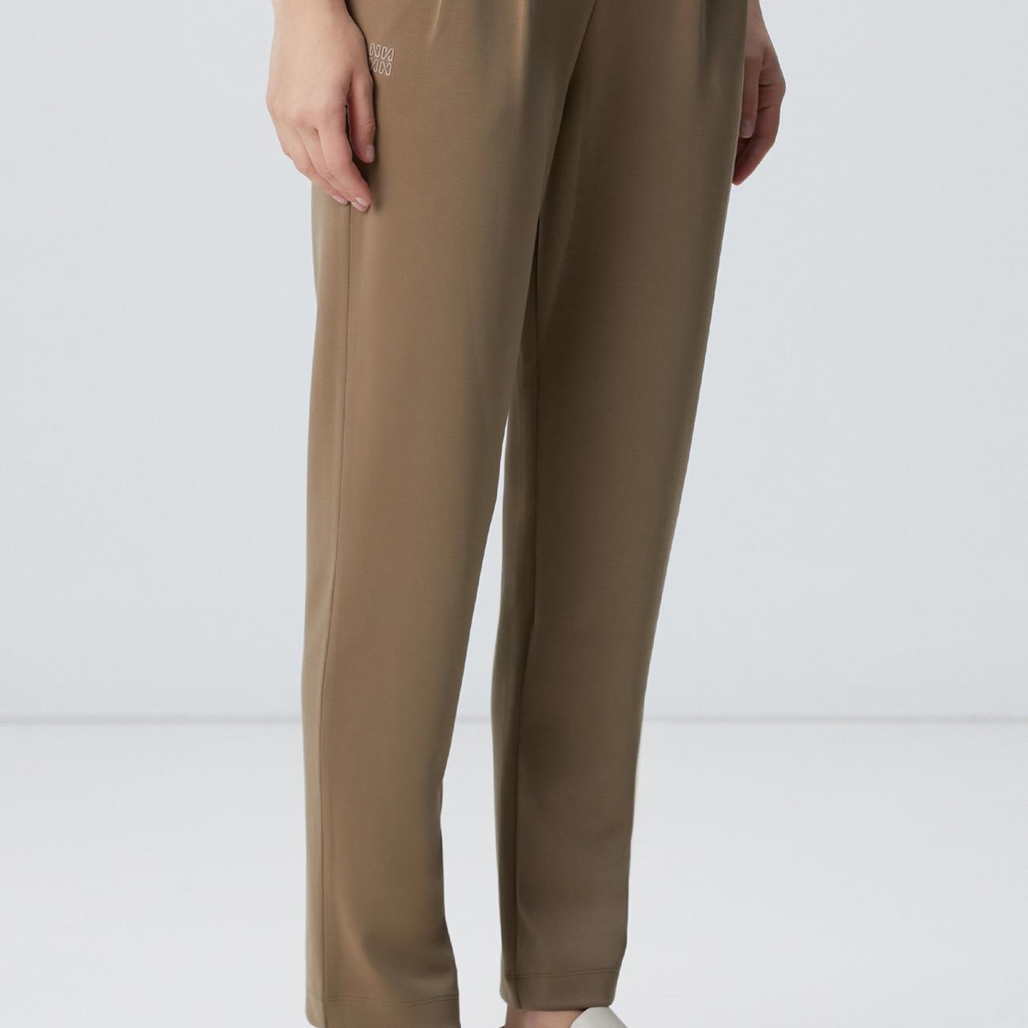 Network Kadın Haki Modal Karışımlı Eşofman