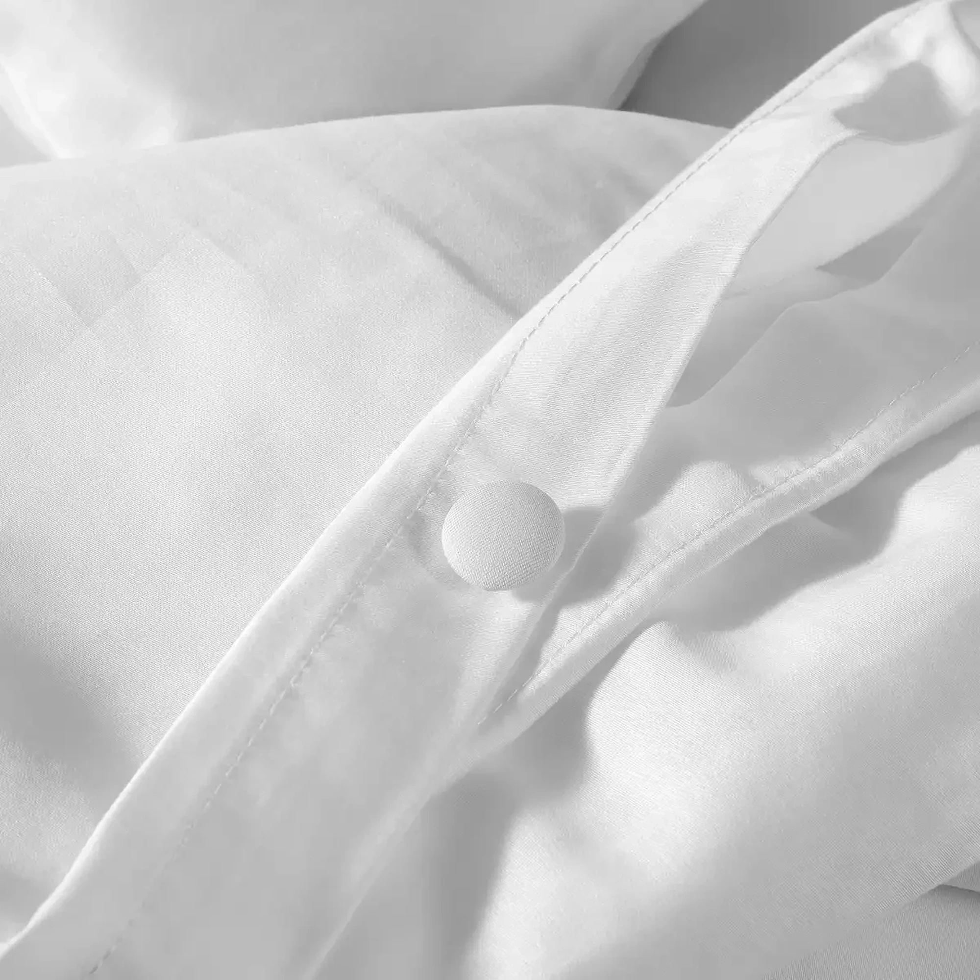 Qua Home Carmen 300 Tc Pamuk Saten Nakışlı King Size Nevresim Seti Beyaz