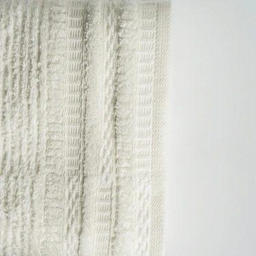  Qua Home Mauve Pima Pamuk Saç Havlusu Beyaz 50x90 cm