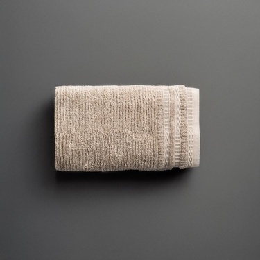  Qua Home Mauve Pima Pamuk Saç Havlusu Kahverengi 50x90 cm