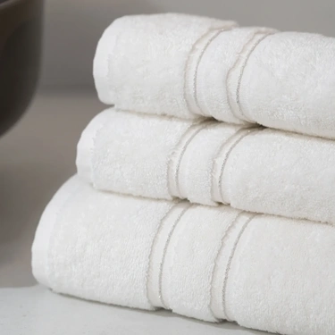  Qua Home Dandelion Pima Pamuk El Havlusu Beyaz 30x50 cm