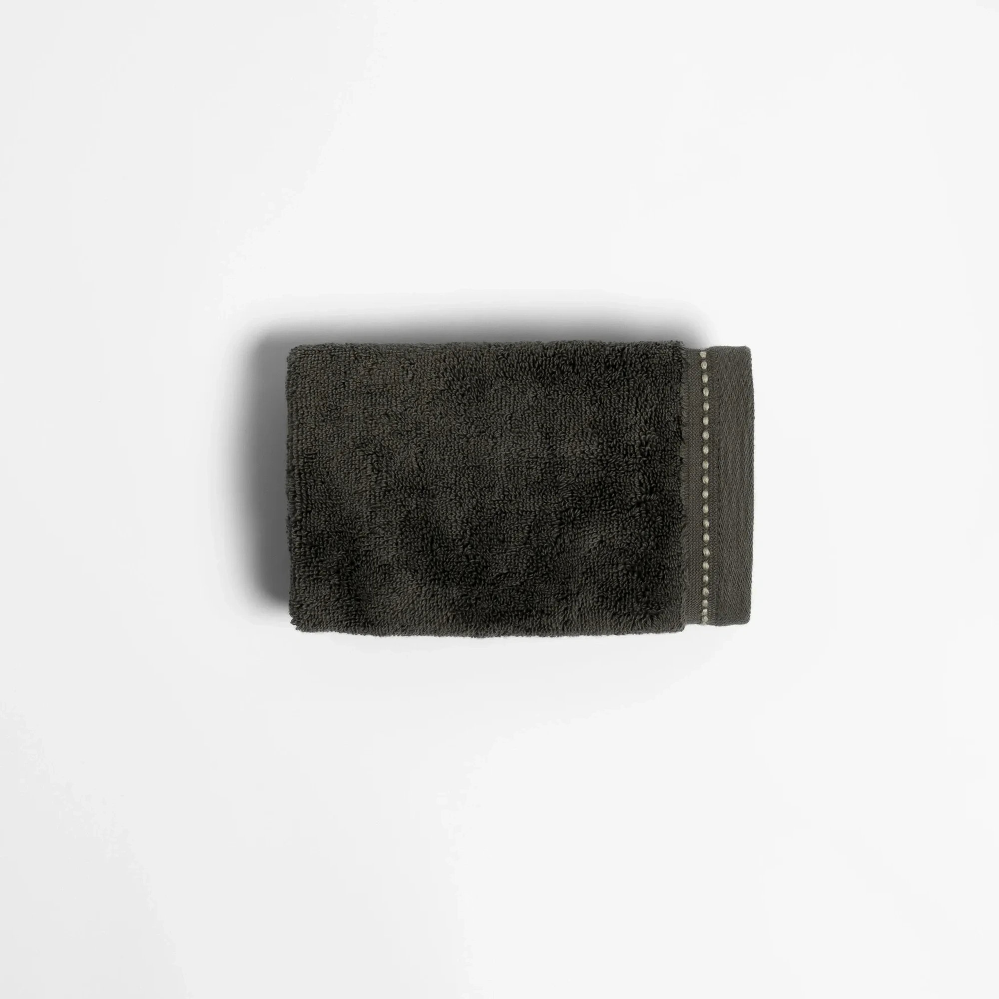 Qua Home Copper Penye Pamuk El Havlusu Antrasit 30x50 cm