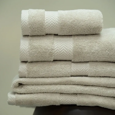  Qua Home Laure Penye Pamuk El Havlusu Ekru 30x50 cm