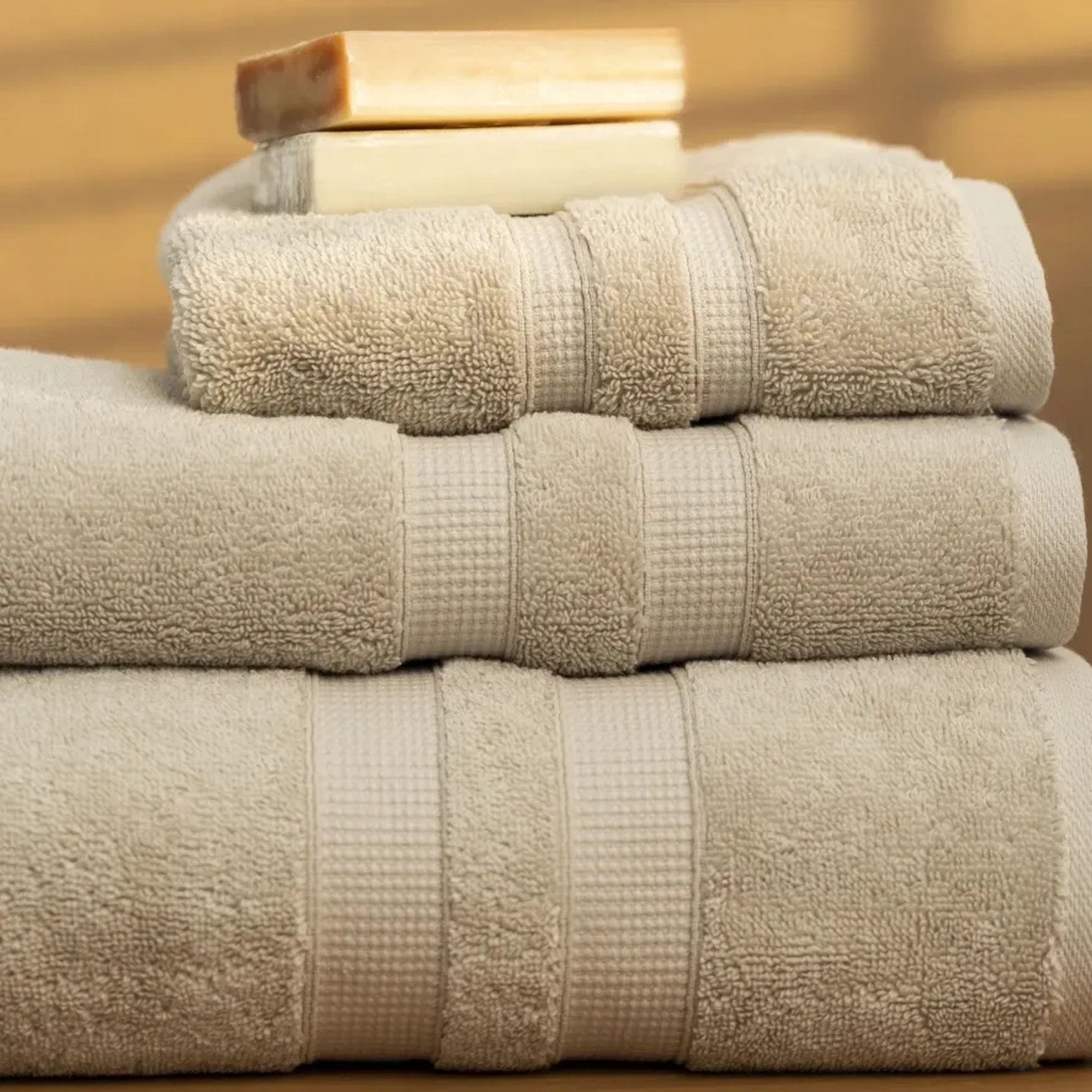 Qua Home Narciso Penye Pamuk El Havlusu Ekru 30x50 cm