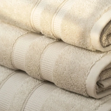  Qua Home Narciso Penye Pamuk El Havlusu Ekru 30x50 cm