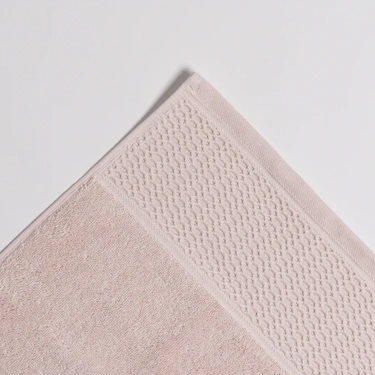  Qua Home Poppy Penye Pamuk El Havlusu Açık Pembe 30x50 cm