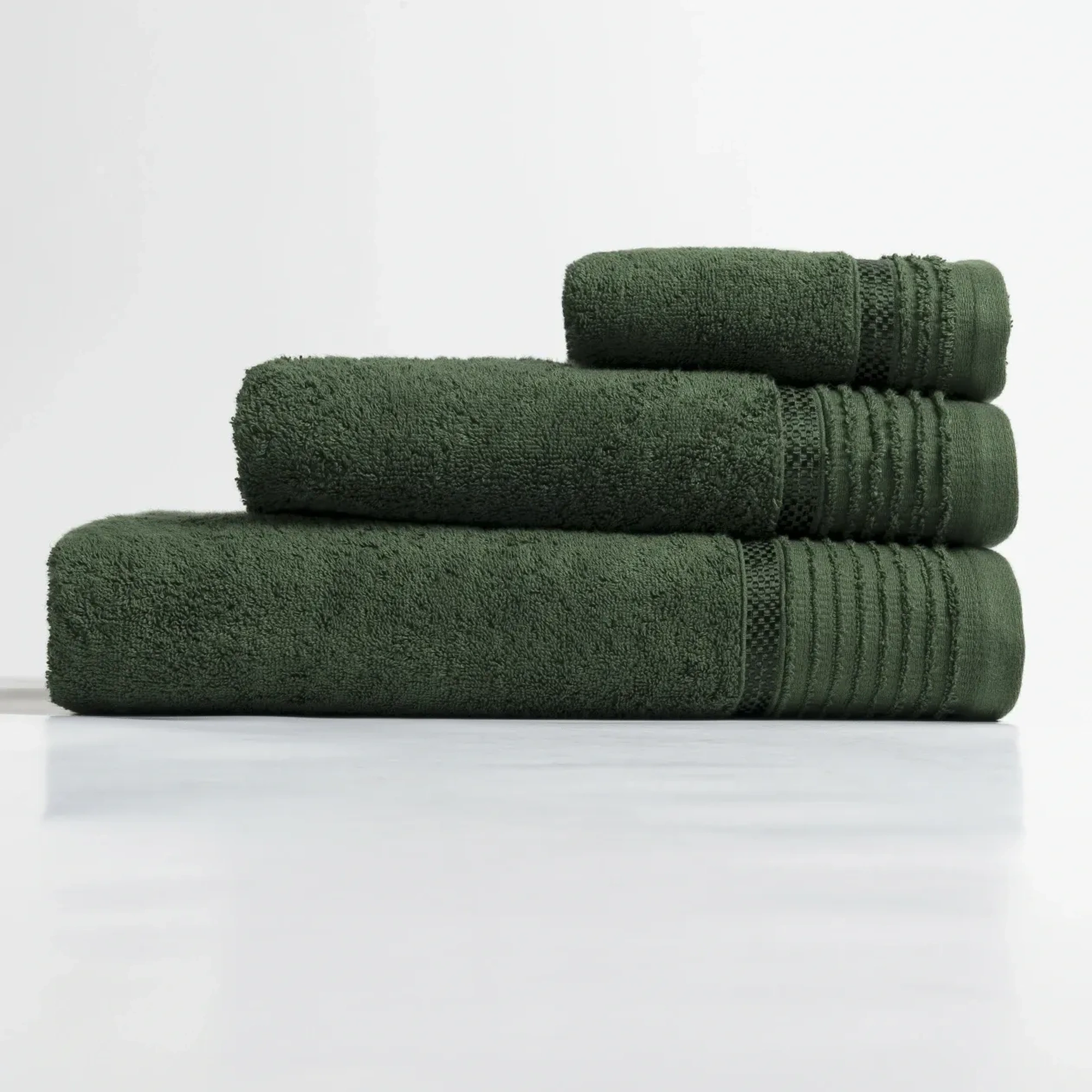 Qua Home Vinca Pima Pamuk El Havlusu Yeşil 30x50 cm