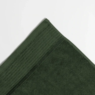  Qua Home Vinca Pima Pamuk El Havlusu Yeşil 30x50 cm