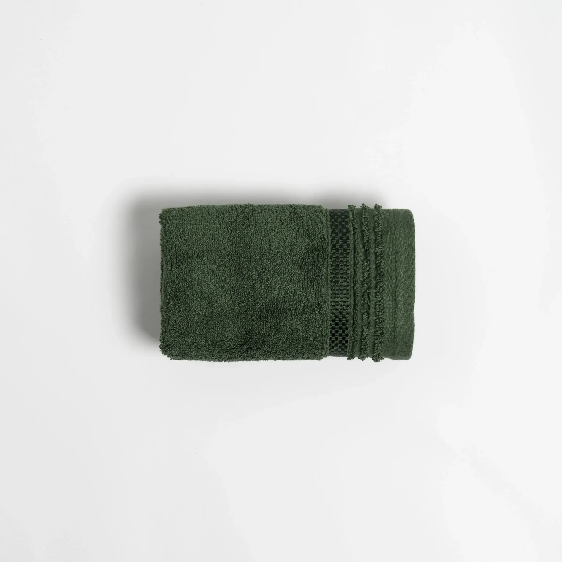  Qua Home Vinca Pima Pamuk El Havlusu Yeşil 30x50 cm