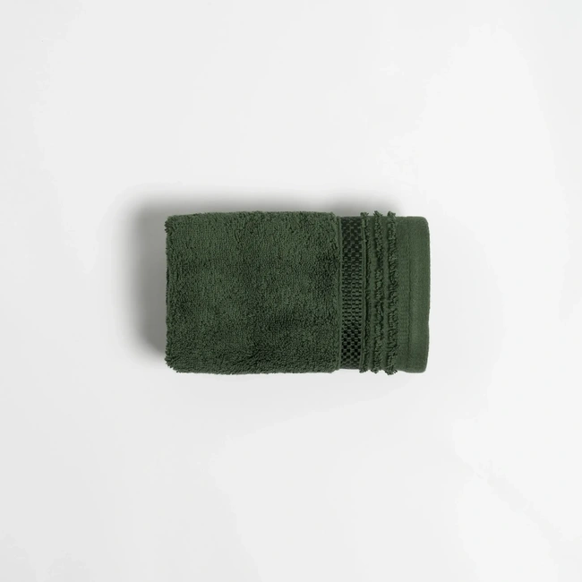  Qua Home Vinca Pima Pamuk El Havlusu Yeşil 30x50 cm