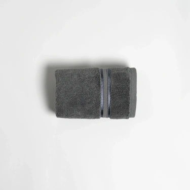  Qua Home Olite Penye Pamuk El Havlusu Gri 30x50 cm