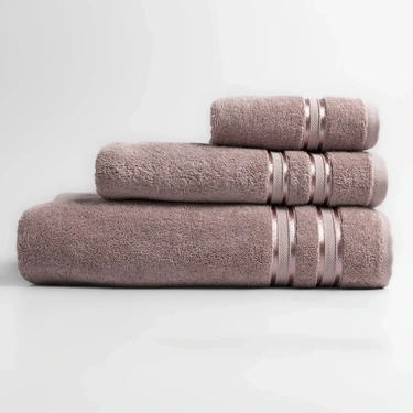  Qua Home Olite Penye Pamuk El Havlusu Gül Kurusu 30x50 cm