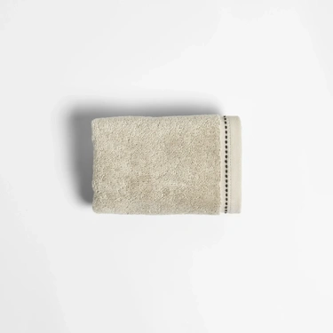  Qua Home Copper Penye Pamuk El Havlusu Ekru 30x50 cm