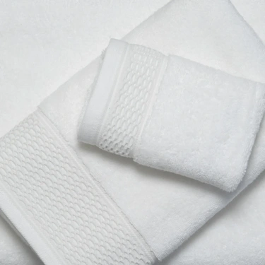  Qua Home Poppy Penye Pamuk El Havlusu Beyaz 30x50 cm