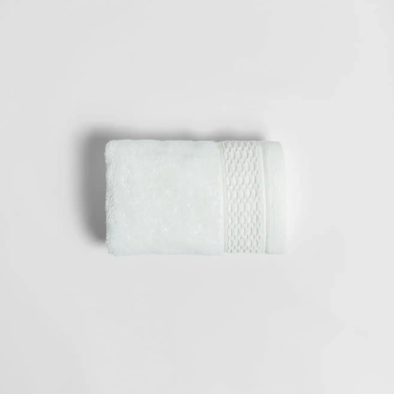  Qua Home Poppy Penye Pamuk El Havlusu Beyaz 30x50 cm