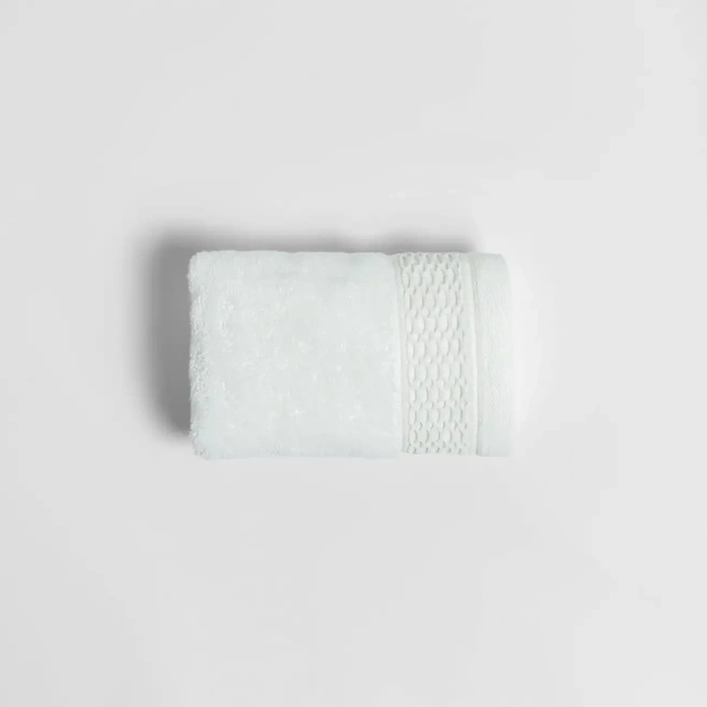  Qua Home Poppy Penye Pamuk El Havlusu Beyaz 30x50 cm