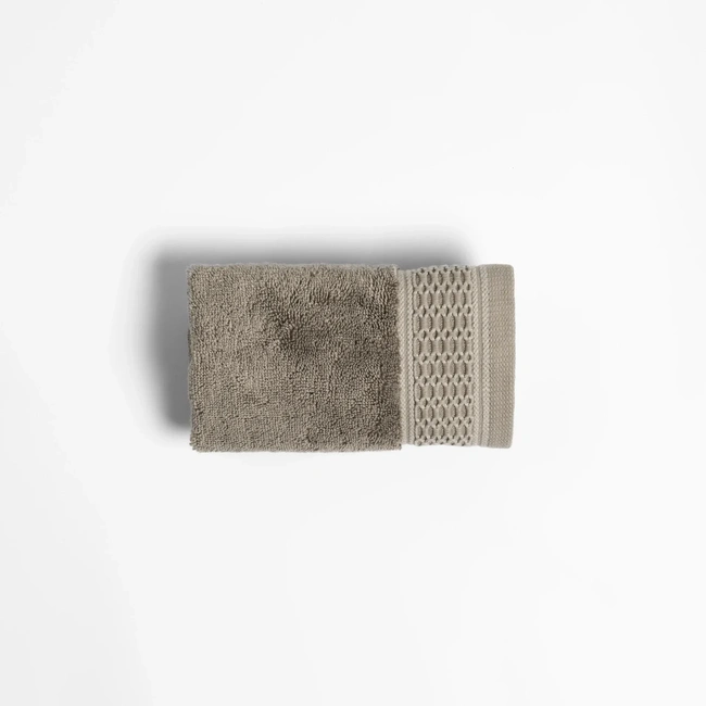  Qua Home Poppy Penye Pamuk El Havlusu Taş 30x50 cm