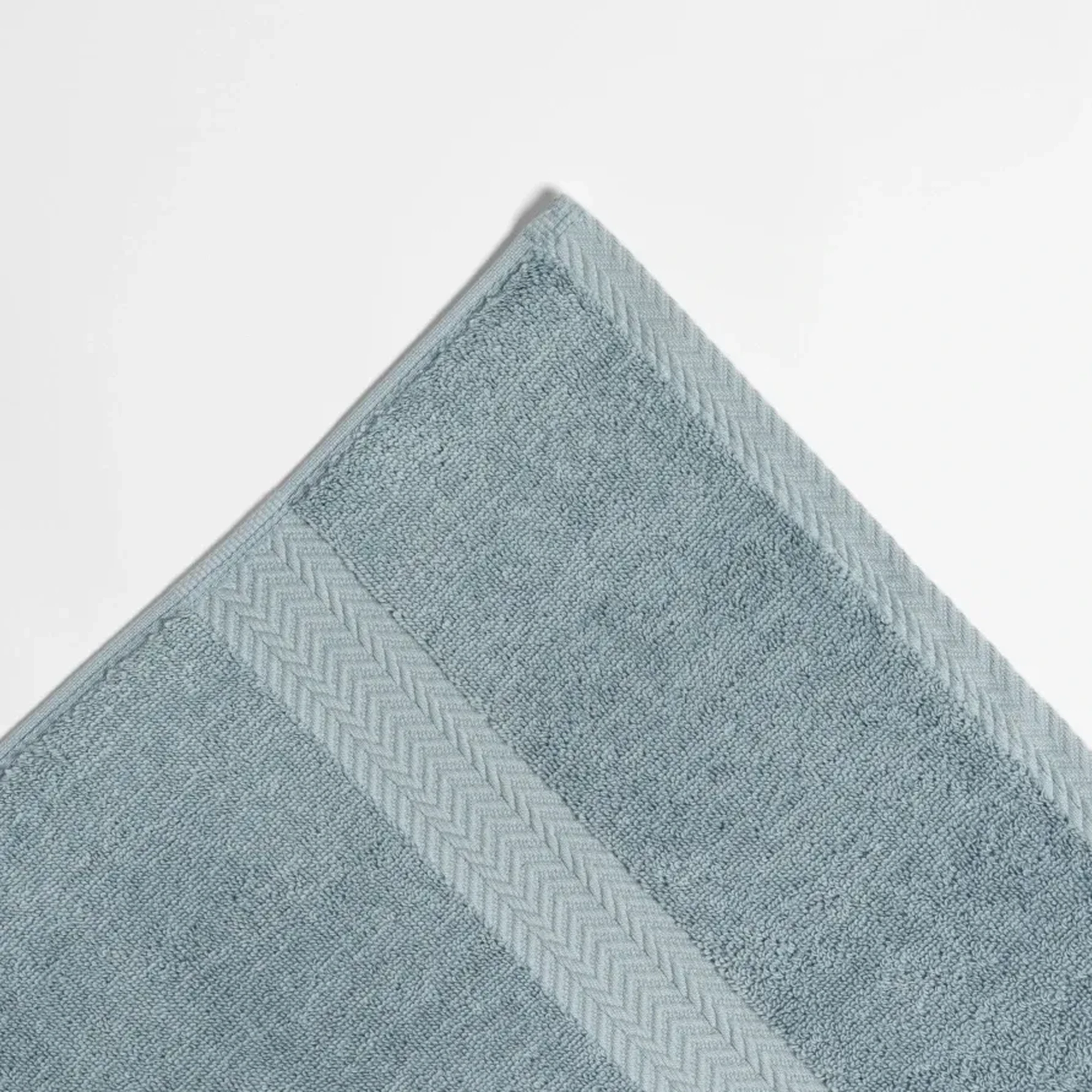 Qua Home Laure Penye Pamuk El Havlusu Mavi 30x50 cm