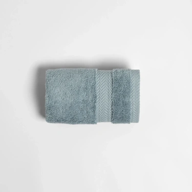  Qua Home Laure Penye Pamuk El Havlusu Mavi 30x50 cm