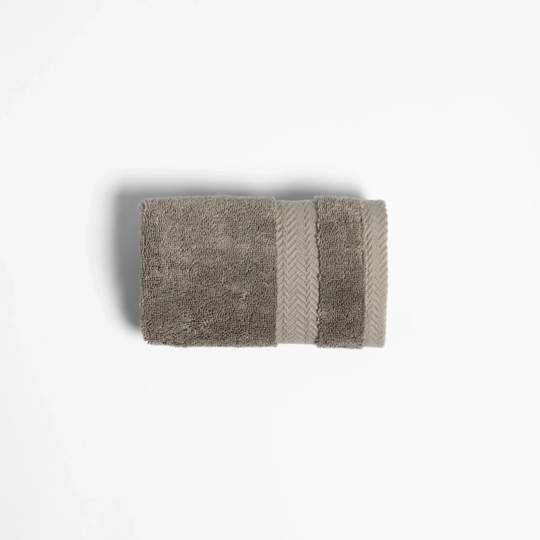  Qua Home Laure Penye Pamuk El Havlusu Taş 30x50 cm