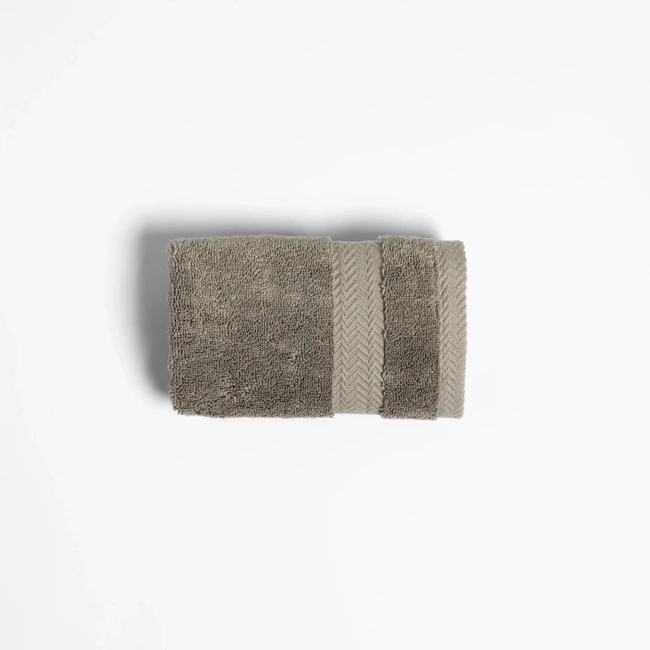  Qua Home Laure Penye Pamuk El Havlusu Taş 30x50 cm