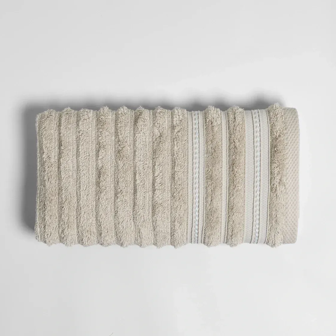  Qua Home Aster Pima Pamuk El Havlusu Bej 30x50 cm