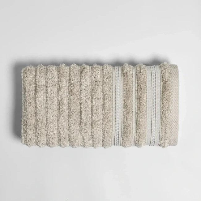  Qua Home Aster Pima Pamuk El Havlusu Bej 30x50 cm