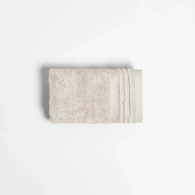  Qua Home Vinca Pima Pamuk El Havlusu Bej 30x50 cm