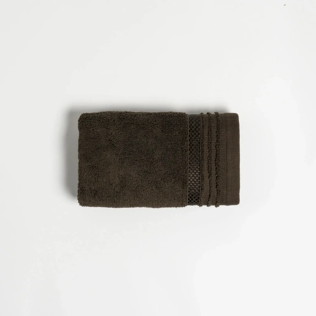  Qua Home Vinca Pima Pamuk El Havlusu Kahverengi 30x50 cm