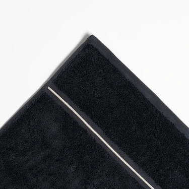  Qua Home Petunia Pima Pamuk El Havlusu Antrasit 30x50 cm