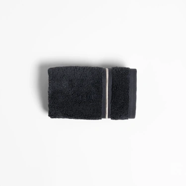  Qua Home Petunia Pima Pamuk El Havlusu Antrasit 30x50 cm