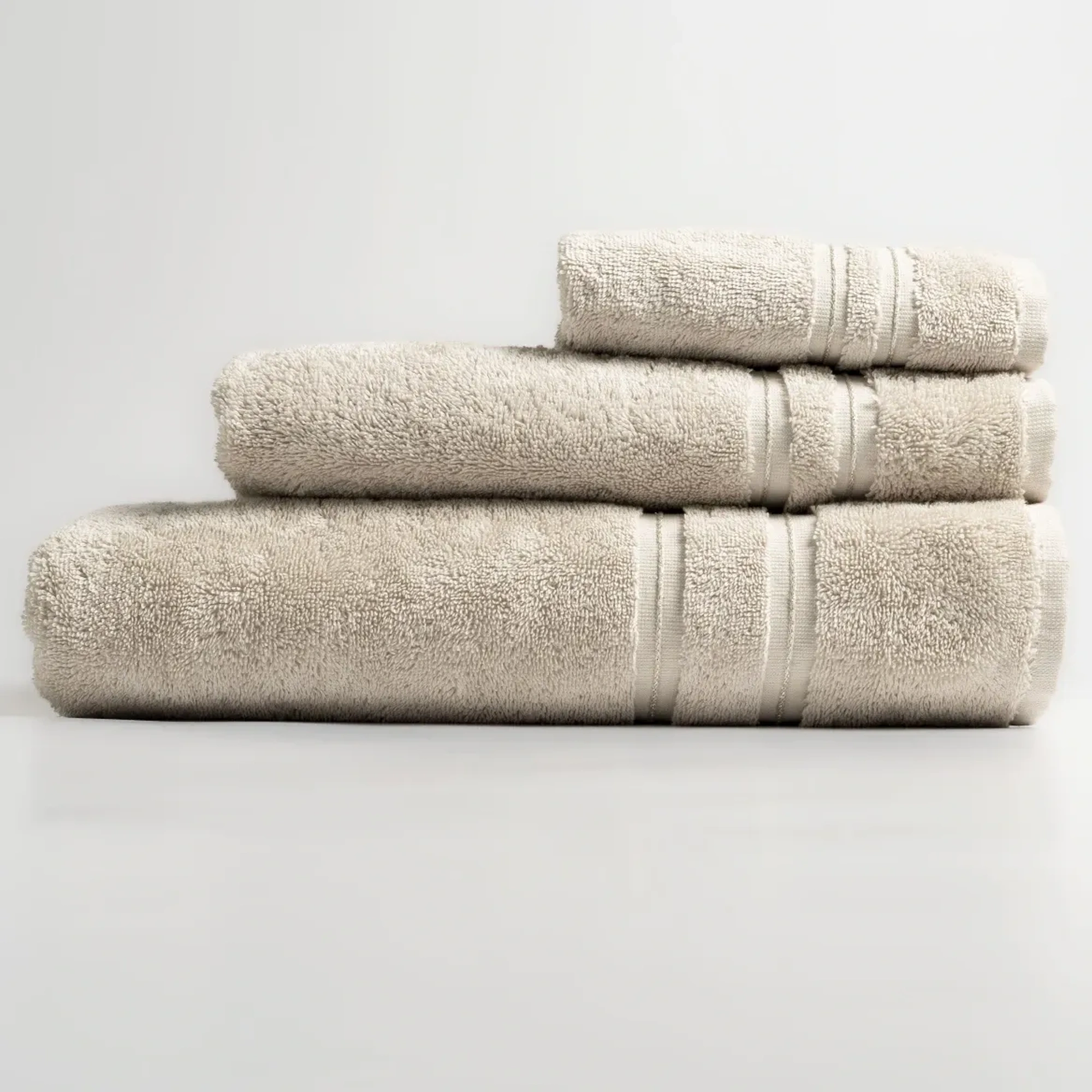 Qua Home Dandelion Pima Pamuk El Havlusu Bej 30x50 cm