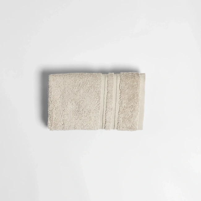  Qua Home Dandelion Pima Pamuk El Havlusu Bej 30x50 cm