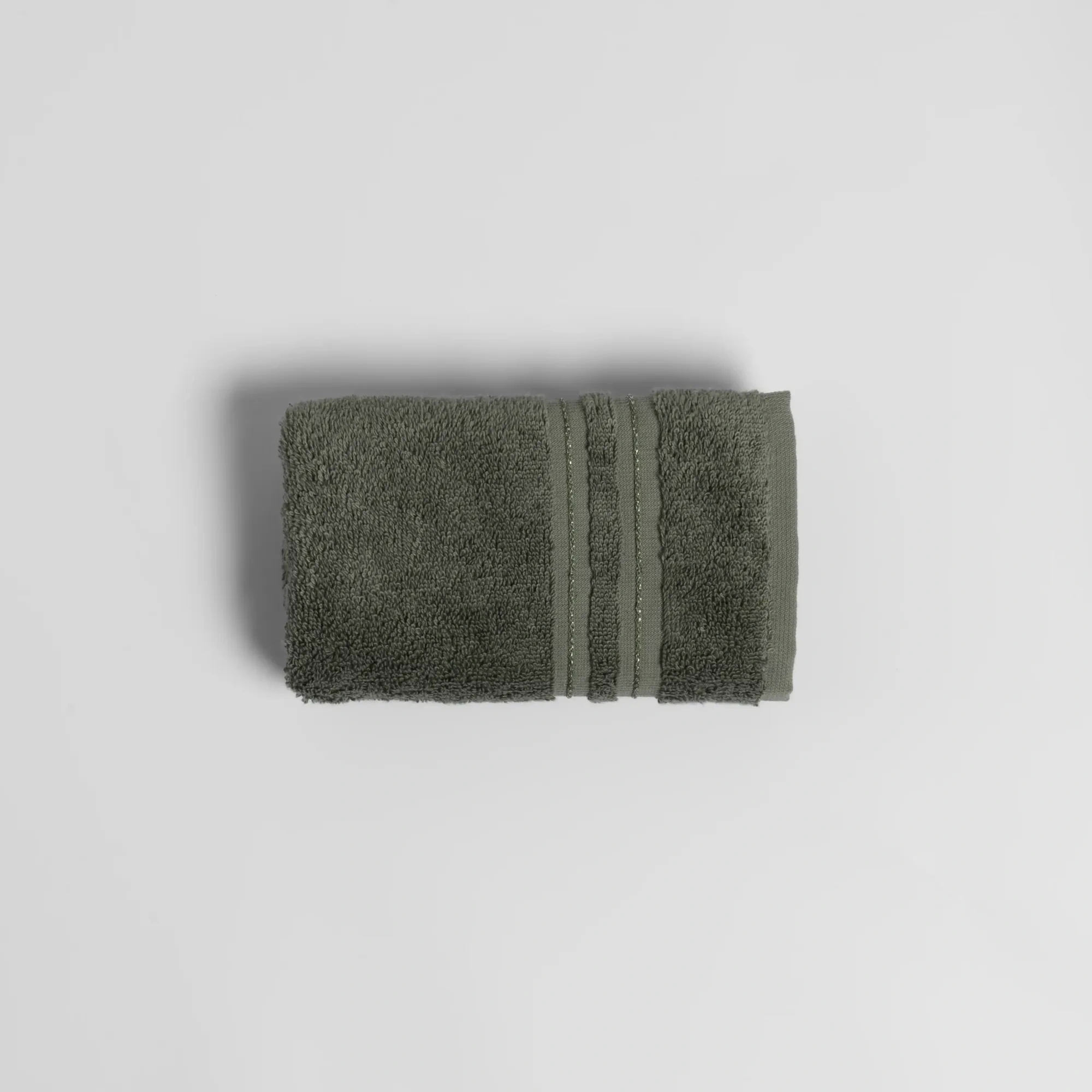 Qua Home Dandelion Pima Pamuk El Havlusu Haki 30x50 cm