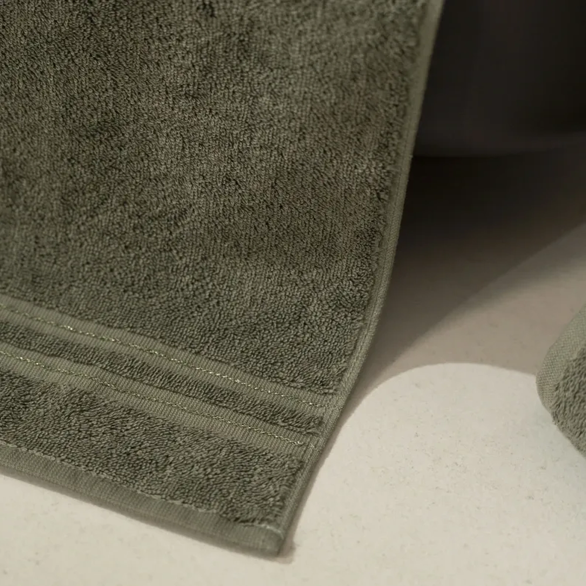 Qua Home Dandelion Pima Pamuk El Havlusu Haki 30x50 cm