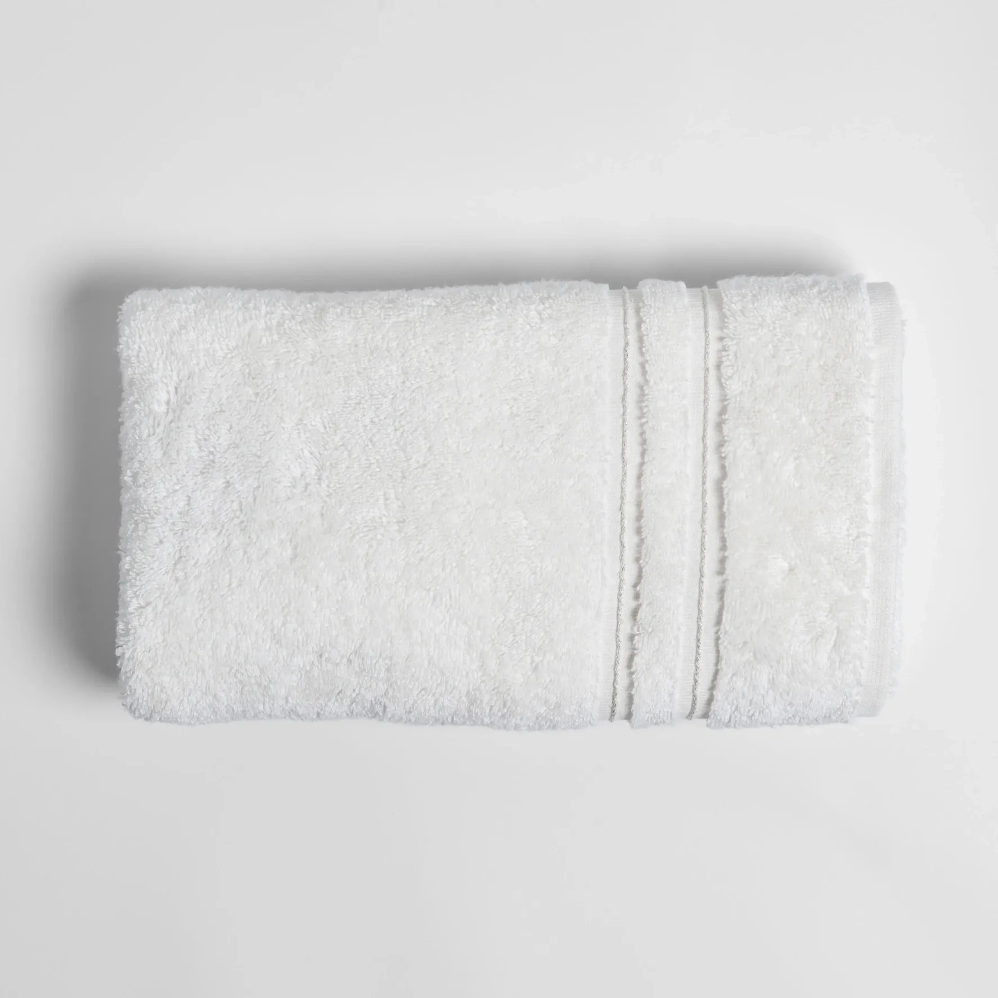 Qua Home Dandelion Pima Pamuk Yüz Havlusu Beyaz 50x90 cm