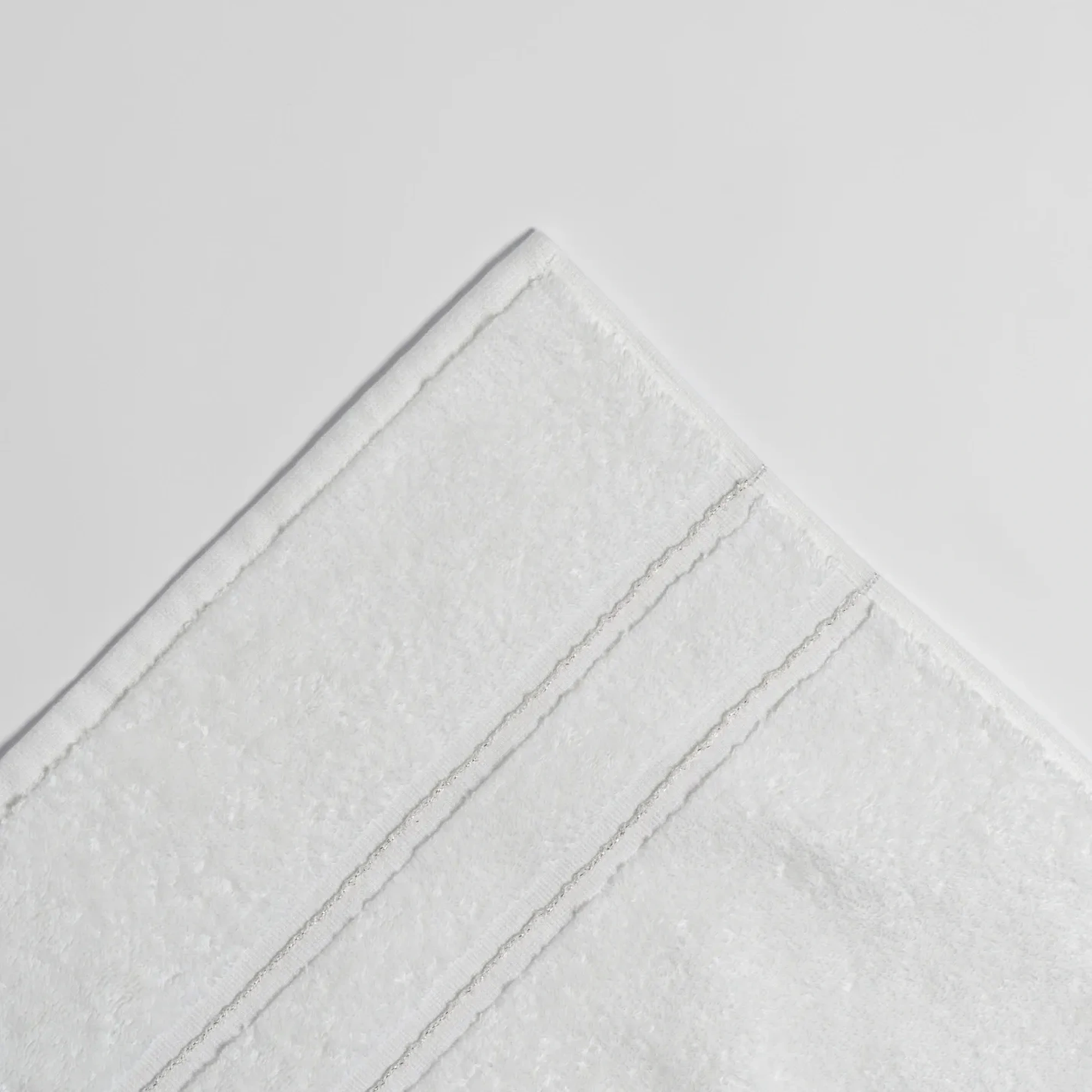 Qua Home Dandelion Pima Pamuk Yüz Havlusu Beyaz 50x90 cm