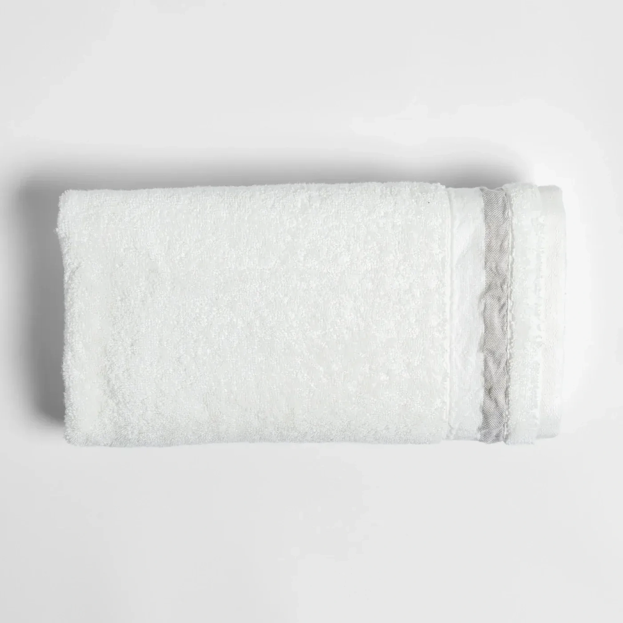 Qua Home Chamelion Pima Pamuk Yüz Havlusu Beyaz 50x90 cm