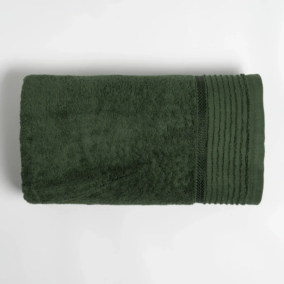  Qua Home Vinca Pima Pamuk Yüz Havlusu Yeşil 50x90 cm