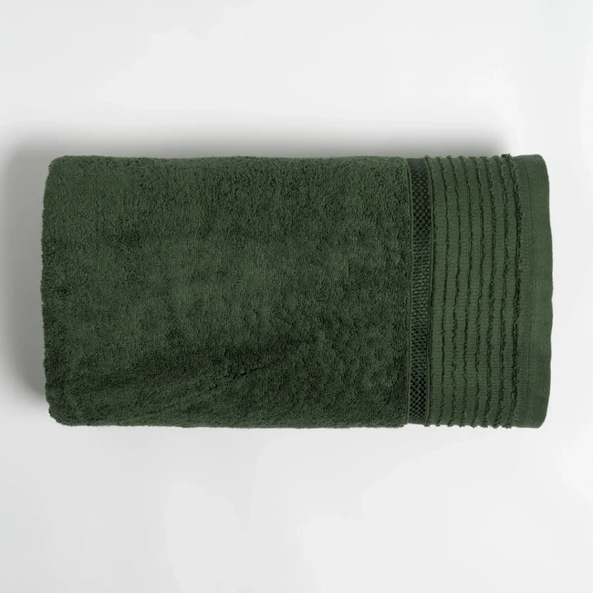  Qua Home Vinca Pima Pamuk Yüz Havlusu Yeşil 50x90 cm