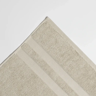  Qua Home Narciso Penye Pamuk Yüz Havlusu Ekru 50x90 cm