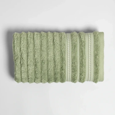  Qua Home Aster Pima Pamuk Yüz Havlusu Mint 50x90 cm