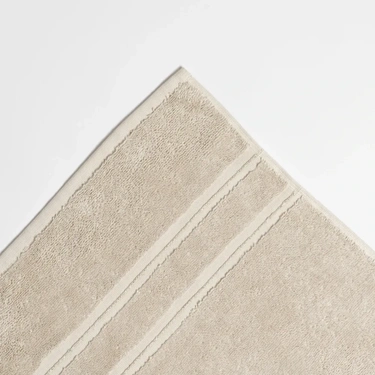  Qua Home Dandelion Pima Pamuk Yüz Havlusu Bej 50x90 cm