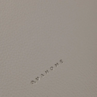  Qua Home Rita Dekoratif Deri Tepsi Vizon 22x22x2,5 cm