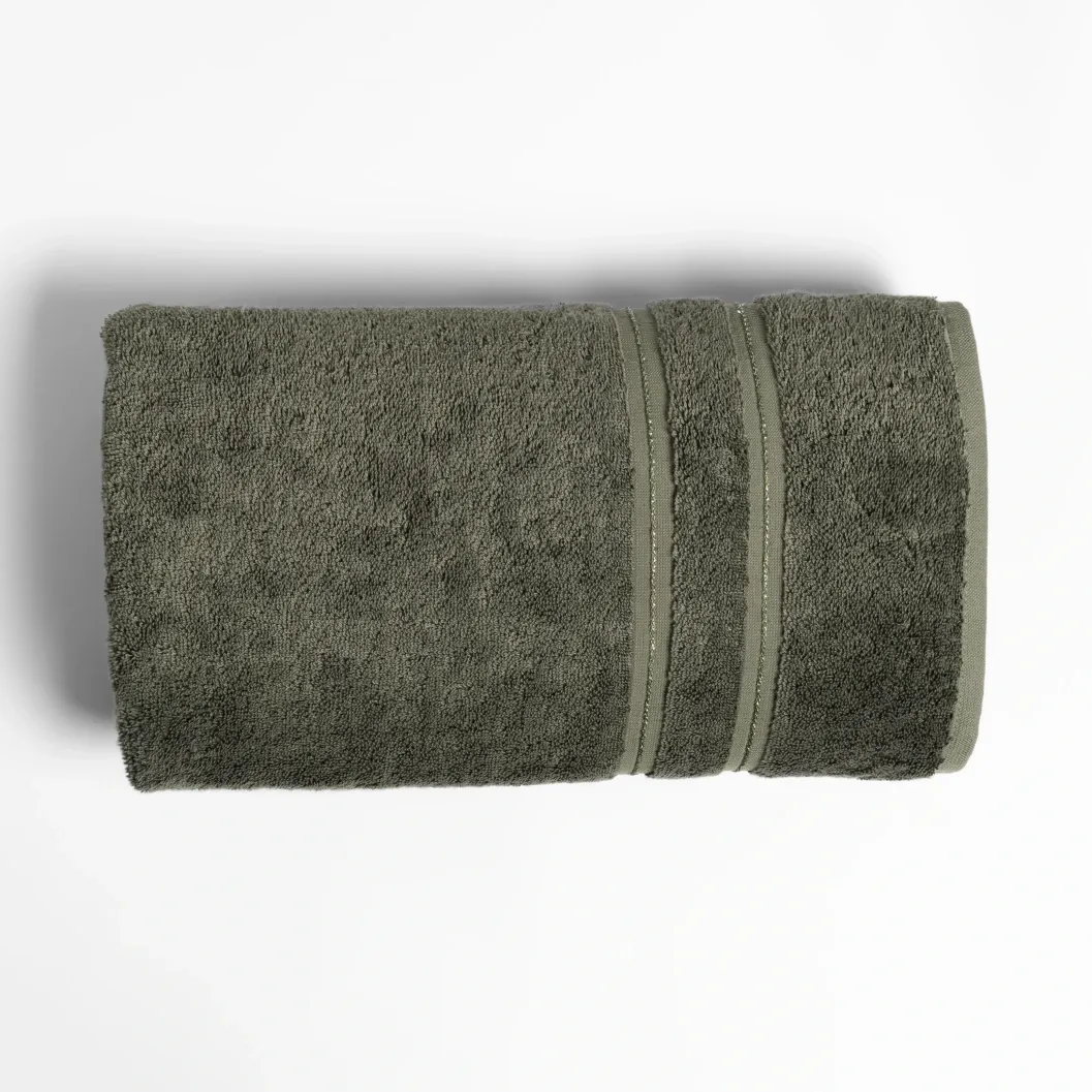  Qua Home Dandelion Pima Pamuk Banyo Havlusu Haki 90x150 cm