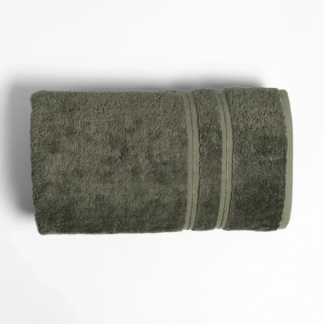  Qua Home Dandelion Pima Pamuk Banyo Havlusu Haki 90x150 cm