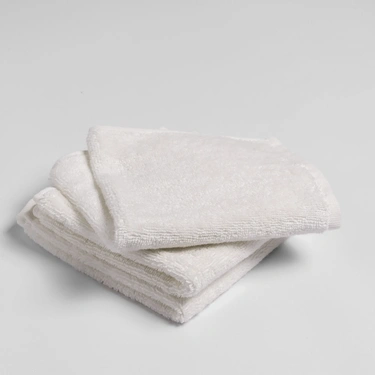  Qua Home Fuji Pima Pamuk El Havlusu Beyaz 30x30 cm