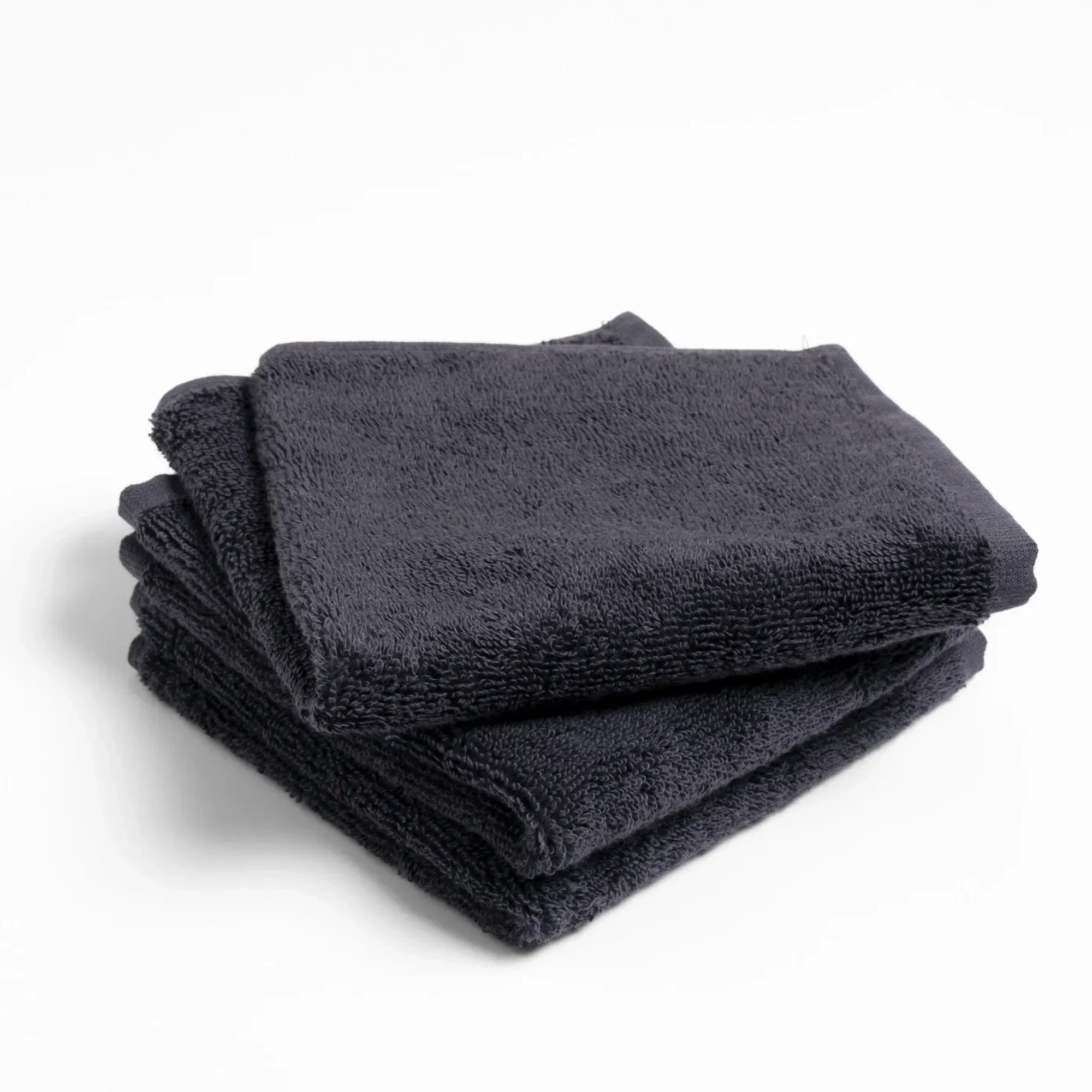 Qua Home Fuji Pima Pamuk El Havlusu Antrasit 30x30 cm